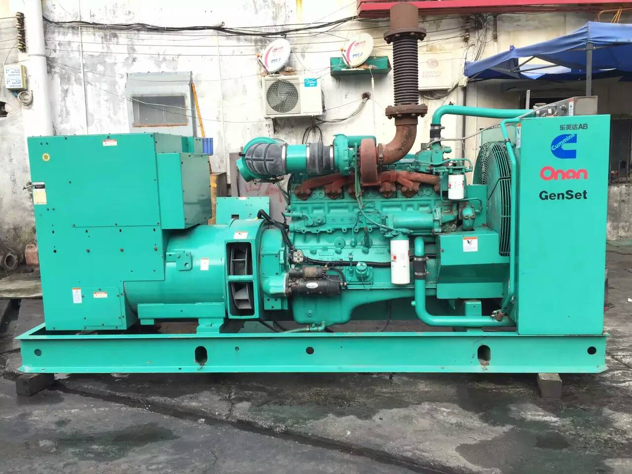 图木舒克租赁发电机-柴油发电机不正常冒烟的原因