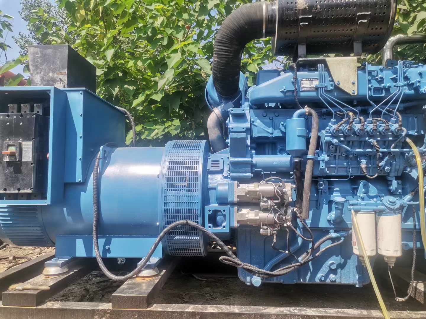 图木舒克详细说明降低 800kW 柴油发电机输出电流波动的方法